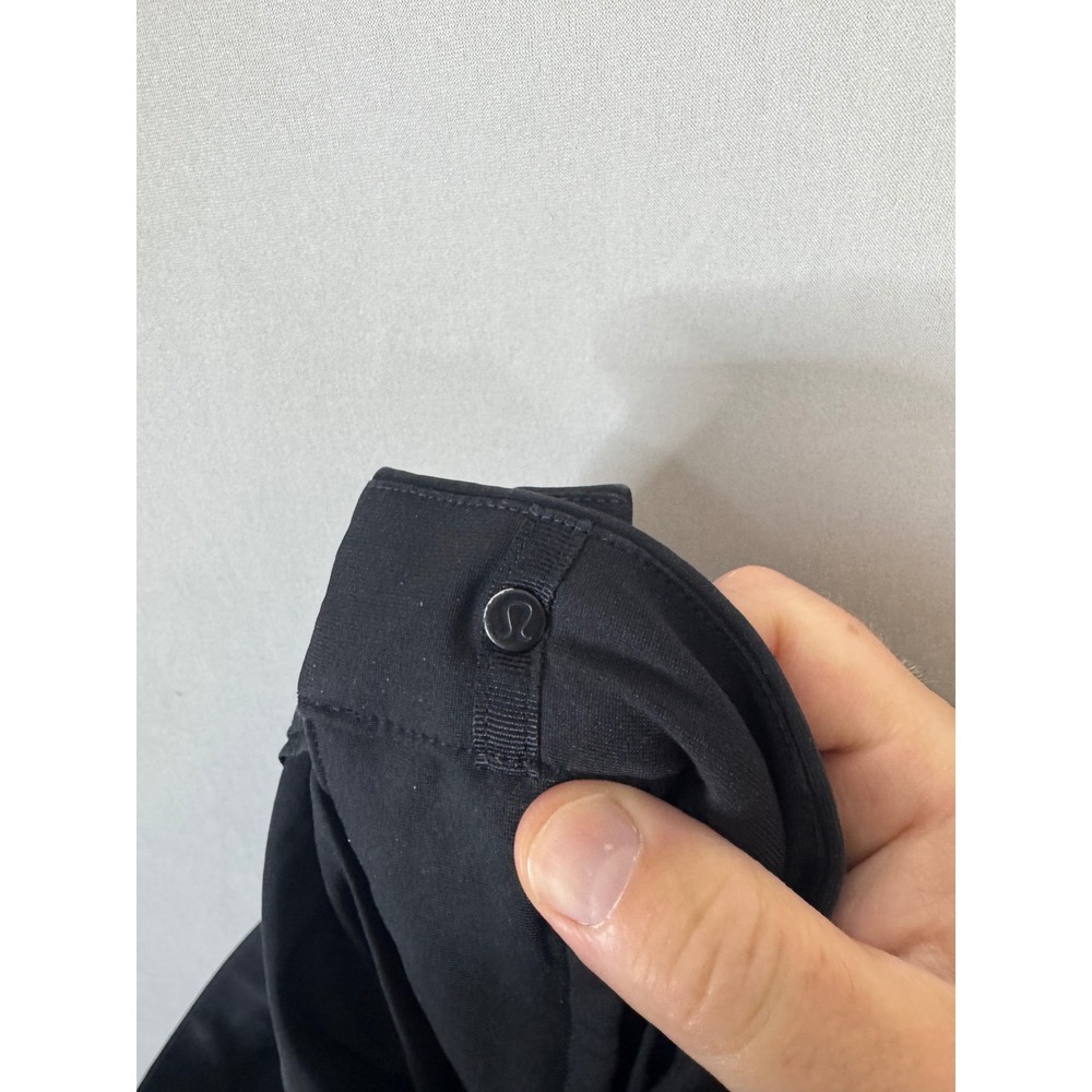 Lululemon Commission Slim-Fit Pant Black Mens Size 33X32 - Picture 8 of 9